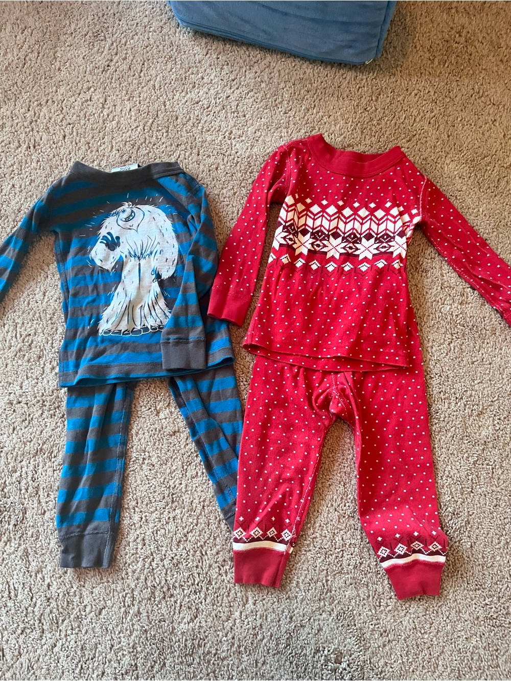 2 sets of Hanna Andersson Two-Piece Pajama Set